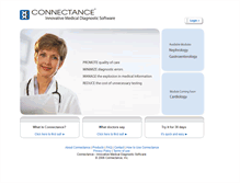 Tablet Screenshot of connectance.com